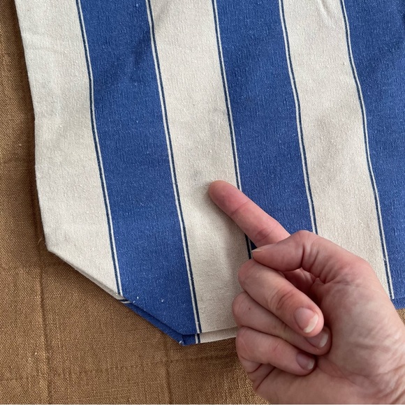 Sezane Striped Tote Bag - Picture 6 of 11